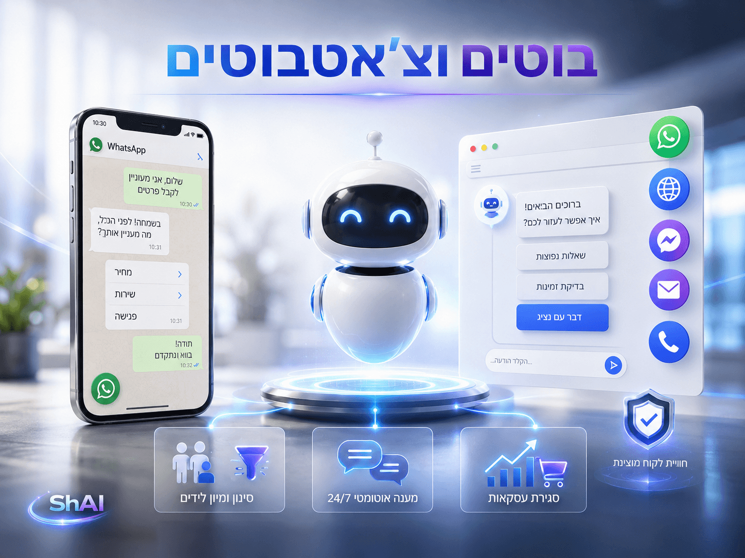 בוטים וצ'אטבוטים