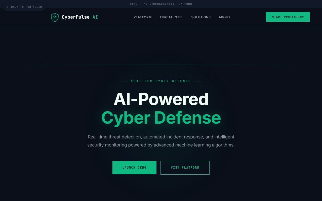 AI Cybersecurity Platform
